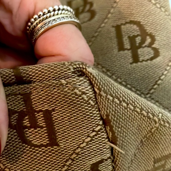 Dooney & Bourke Canvas Logo Bag - Picture 5 of 13